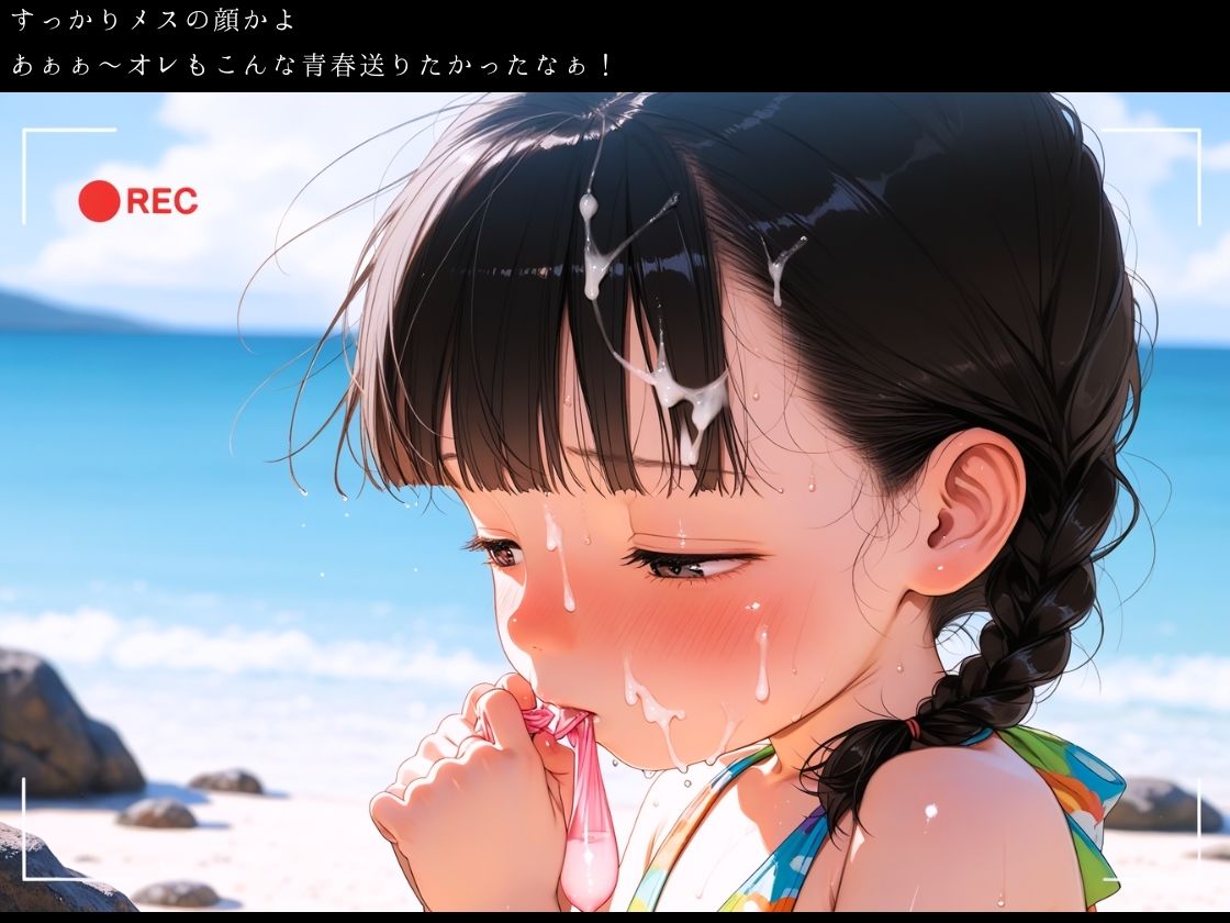 サンプル画像5:超望遠レンズより愛を込めて 〜夏の少女たちをフレームに収め続けたある写真家の遺産〜(イカ腹友の会) [d_550964]