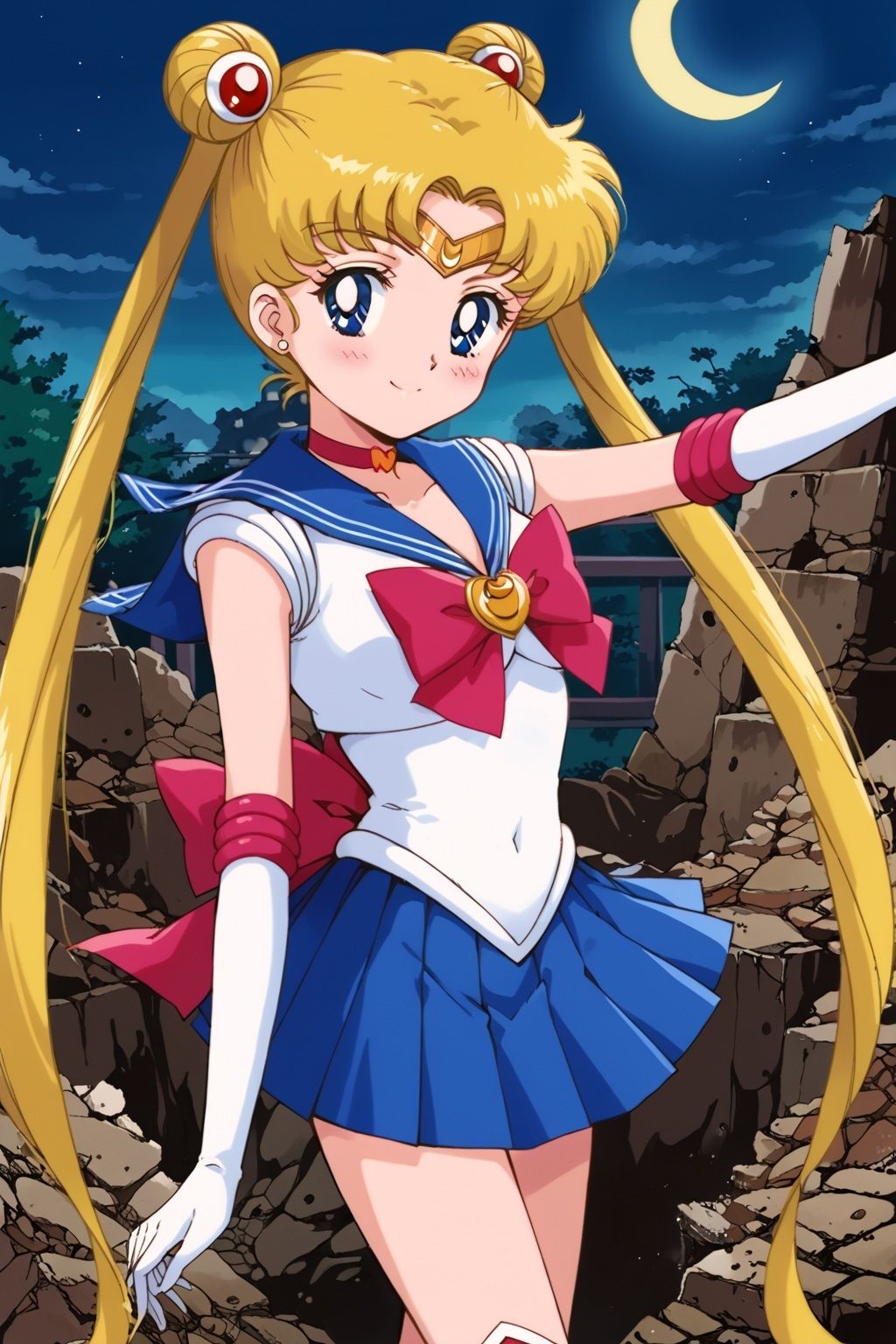 サンプル画像1:敗北ヒロイン 美少女戦士ムーンの陥落(ファルコンα) [d_550982]