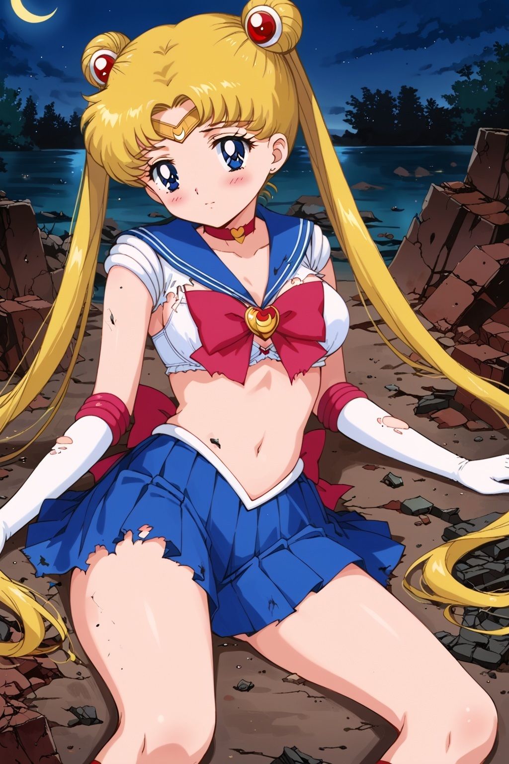 サンプル画像4:敗北ヒロイン 美少女戦士ムーンの陥落(ファルコンα) [d_550982]