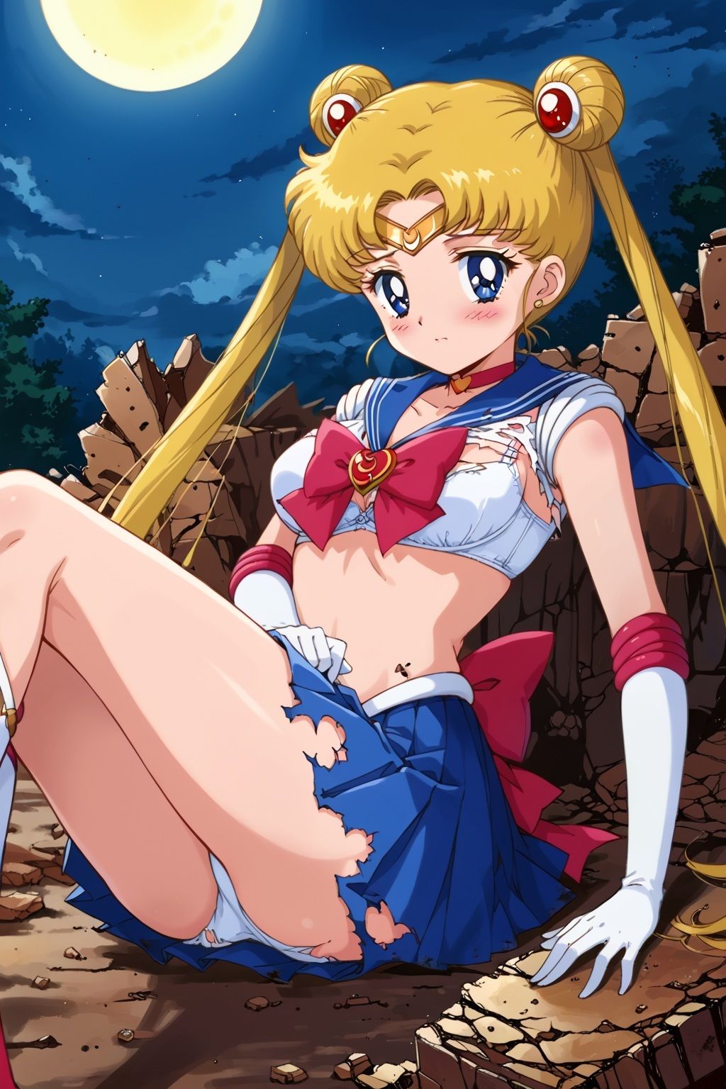 サンプル画像6:敗北ヒロイン 美少女戦士ムーンの陥落(ファルコンα) [d_550982]