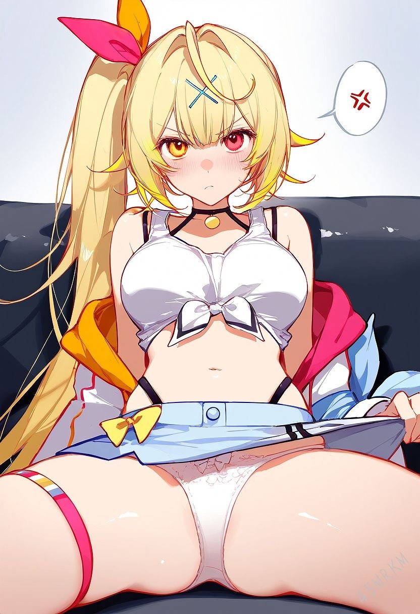 サンプル画像1:にじさんじライバーにゴミを見るような目をされながらパンツ見せてもらう(LOジェネレート) [d_551027]