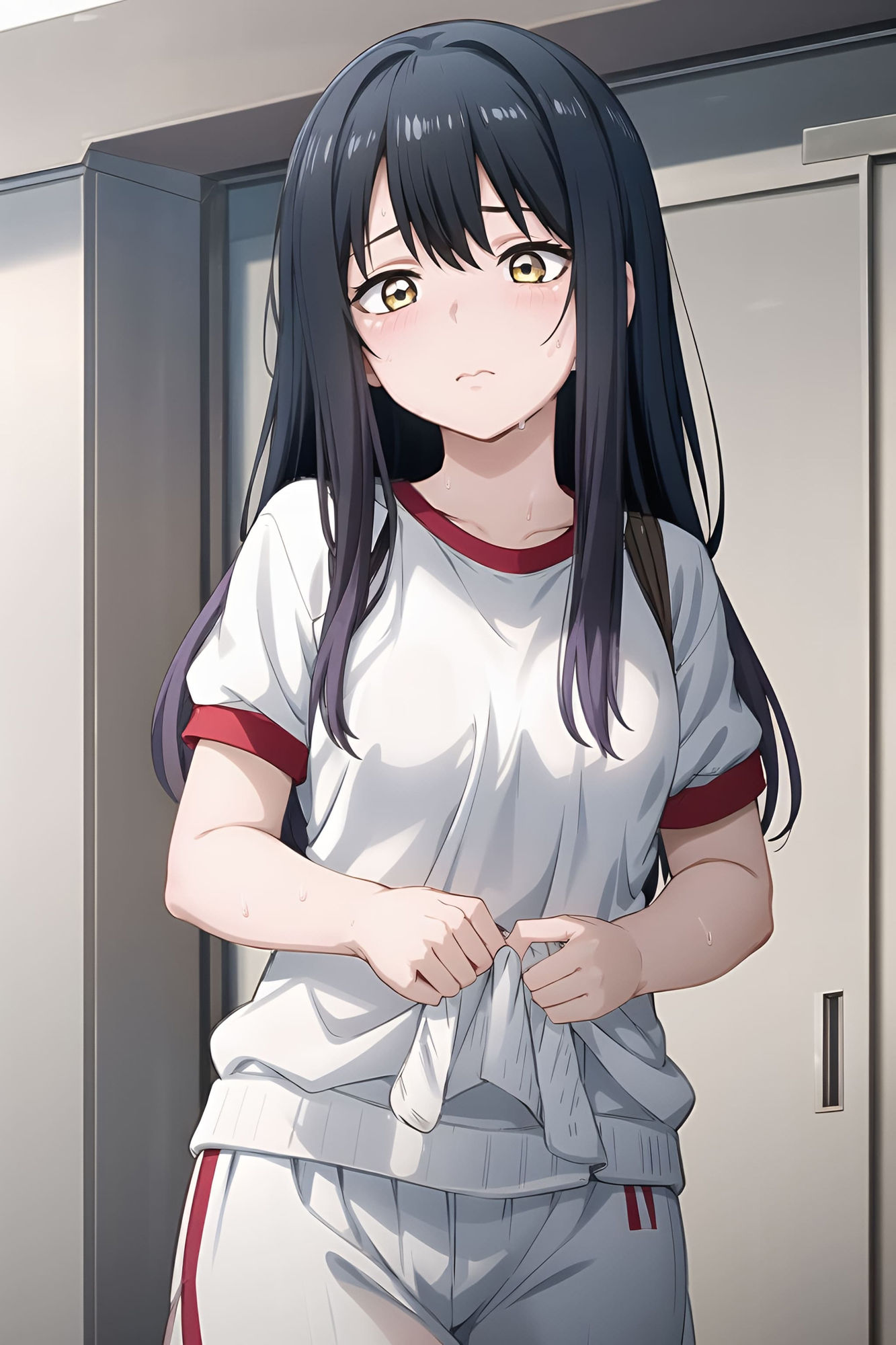 サンプル画像4:地味っ子少女(泡沫) [d_551260]