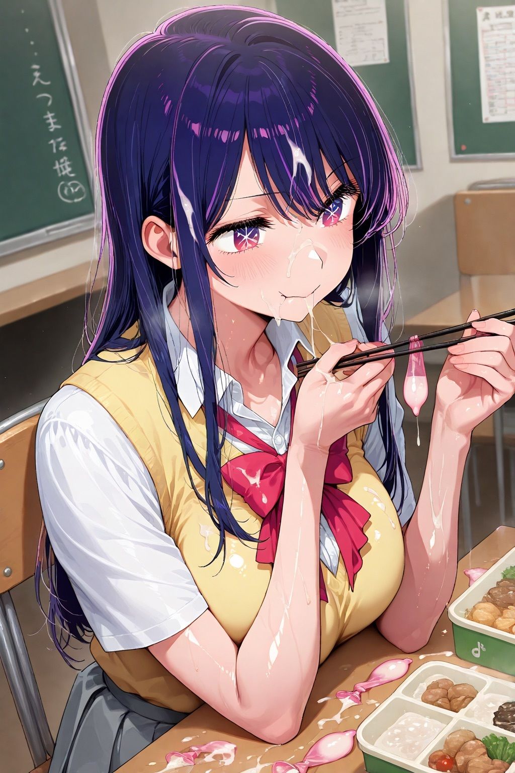 サンプル画像3:堕ちる舞台 〜黒川あかね、沈む光〜(銀熊詩刃) [d_551270]