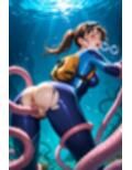 潜水部隊の海洋生物調査