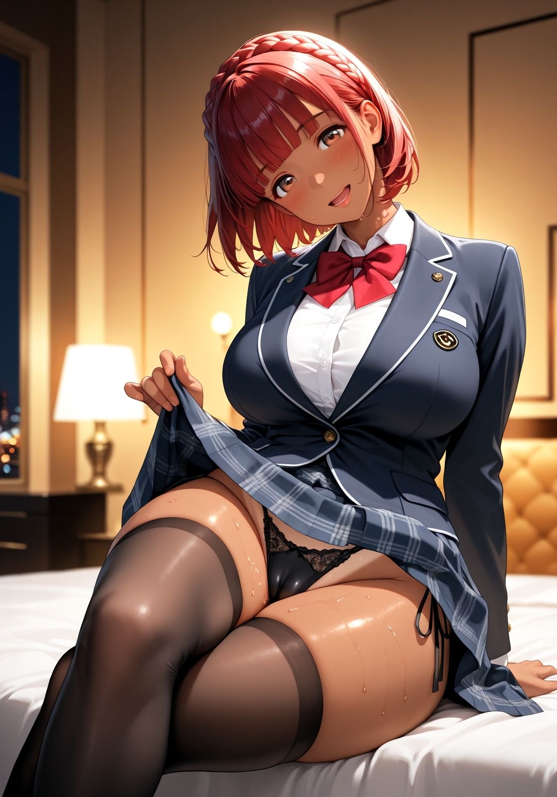 サンプル画像1:シャワー浴びる？  〜どっちでもいいよ〜(ニッチッチ) [d_551355]