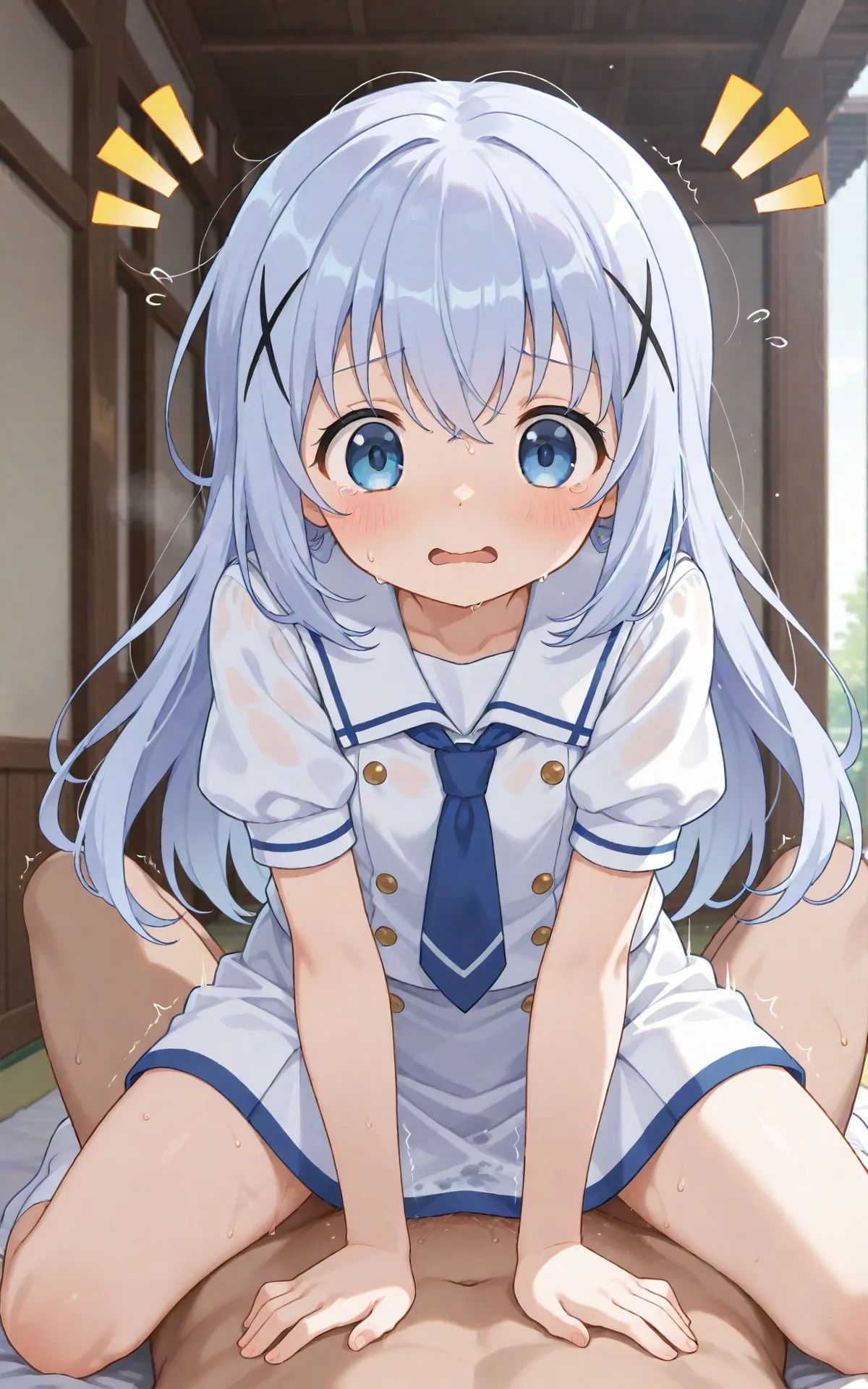 サンプル画像6:喫茶店少女C制服HCG集350枚(あいそぼ（AIで遊ぼ）) [d_551370]