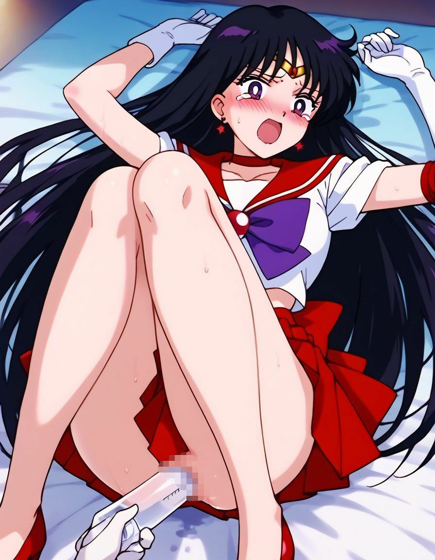 サンプル画像5:某所で好評、セーラー戦士、浣腸、排出させられる(sinzan) [d_551372]