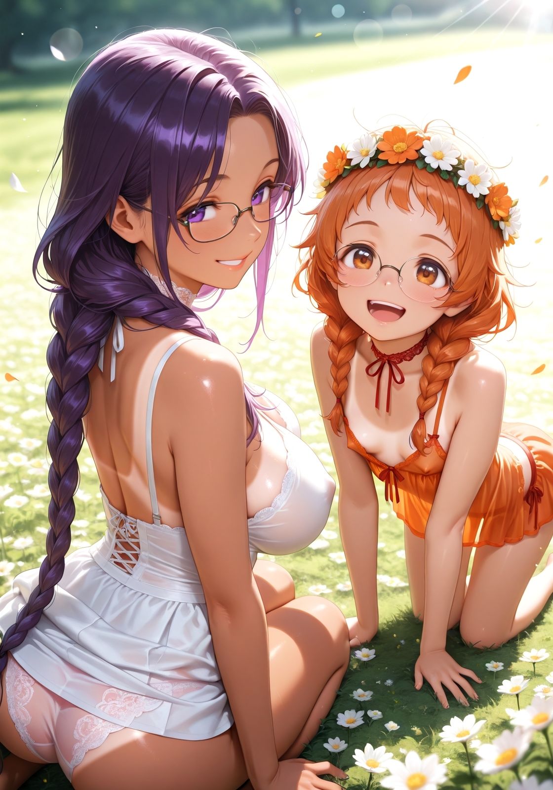 サンプル画像1:楽園  〜一人を選んで〜(ニッチッチ) [d_551388]