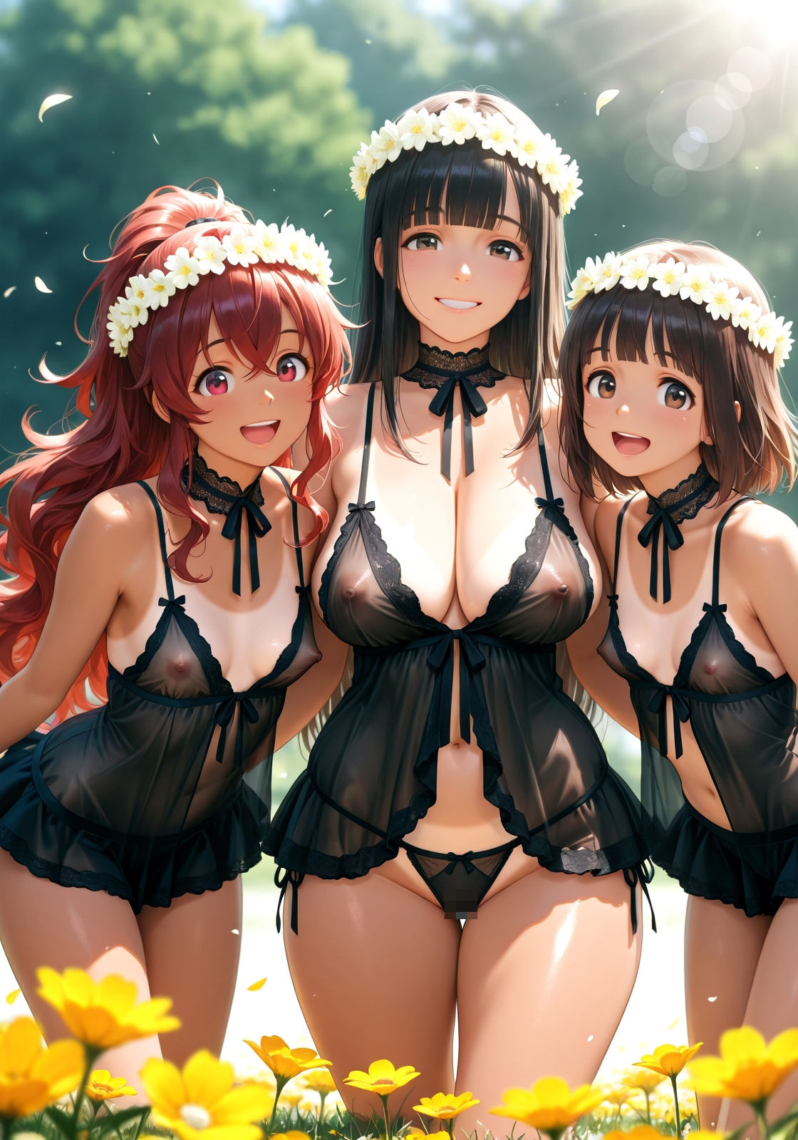 サンプル画像2:楽園  〜一人を選んで〜(ニッチッチ) [d_551388]