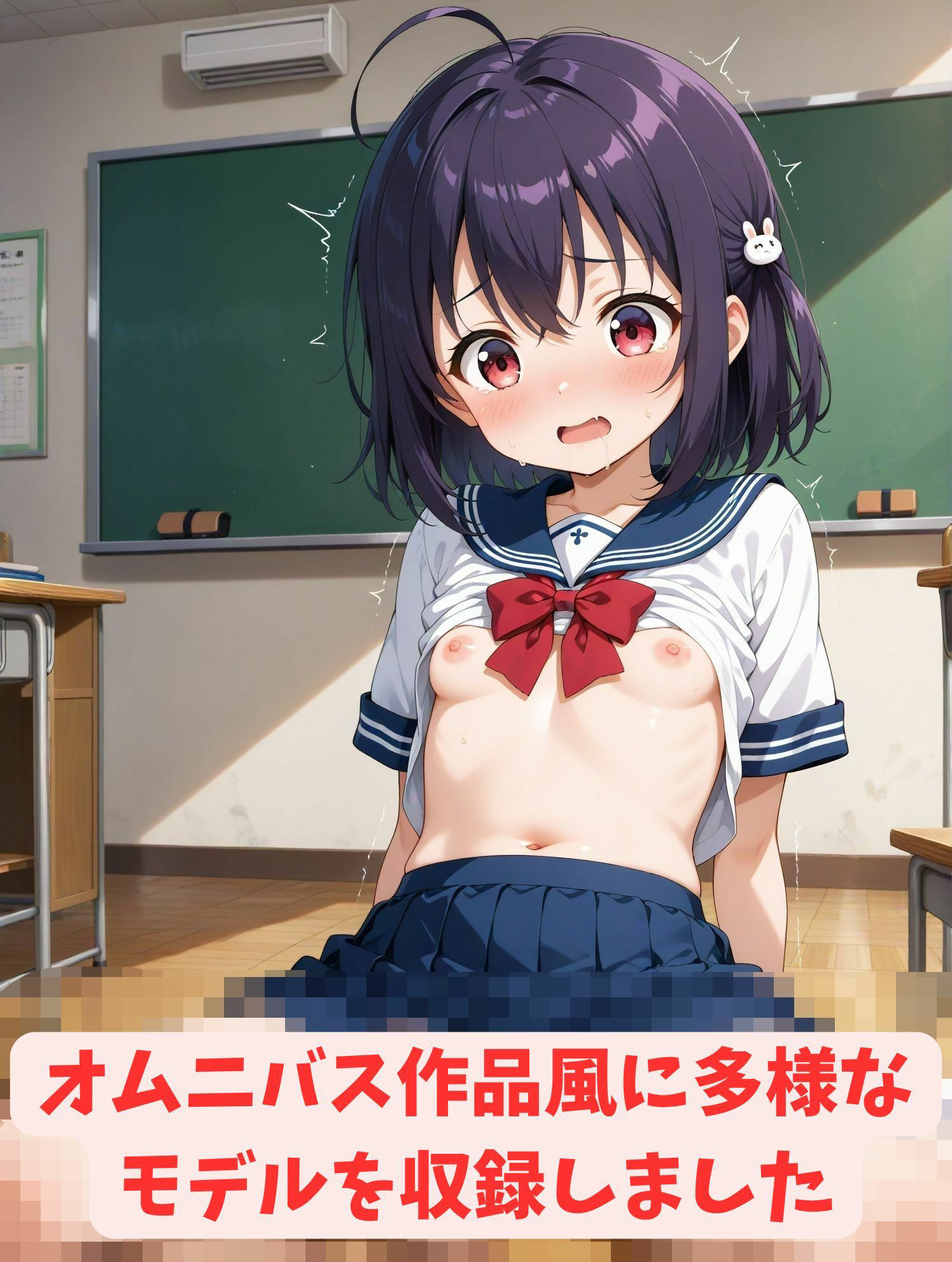 サンプル画像2:オムニバス学園ストーリー【500枚】(W〇姦シリーズ) [d_551400]