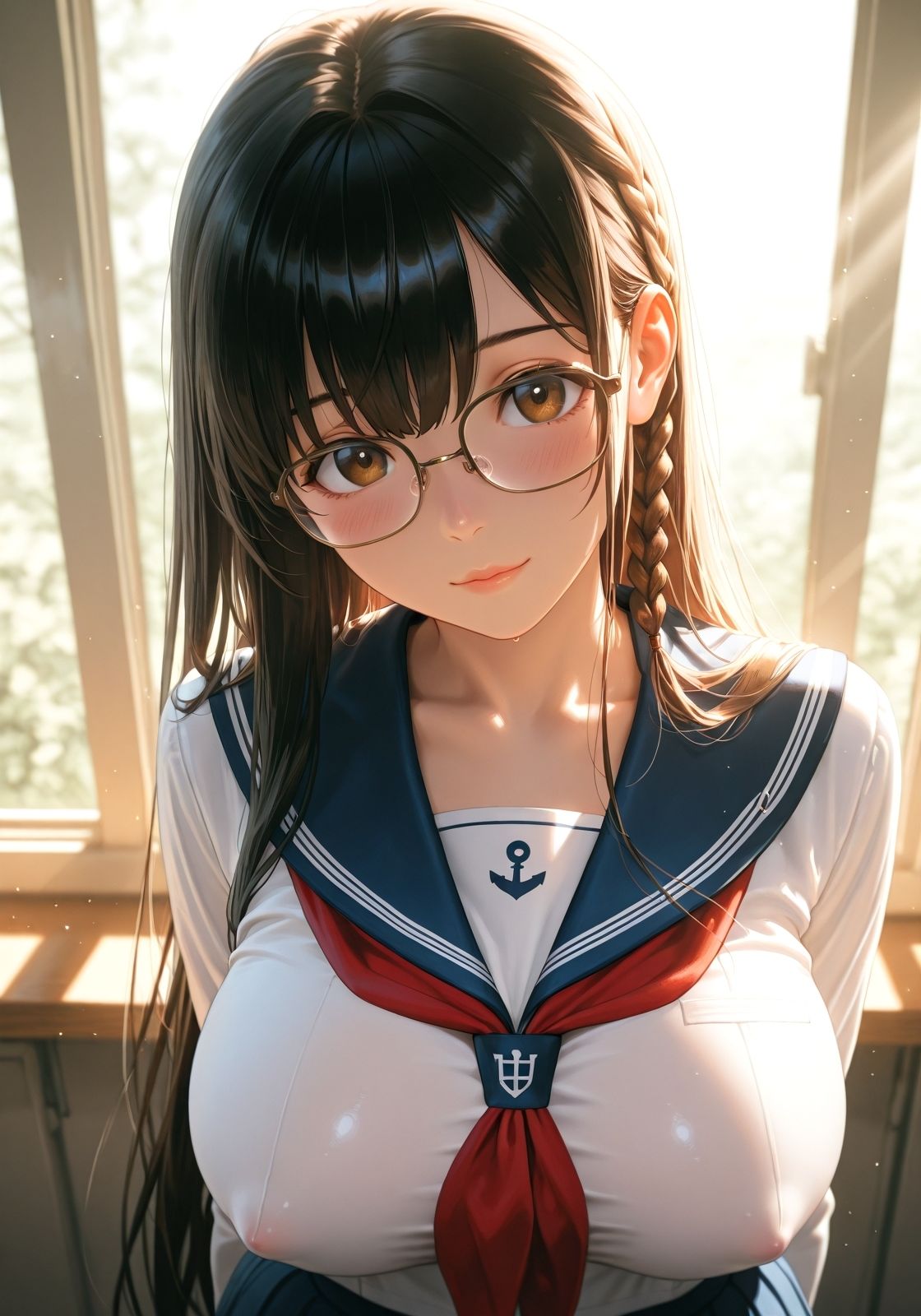 サンプル画像1:なに・・・？  〜なんか言ってよ・・・〜(ニッチッチ) [d_551481]