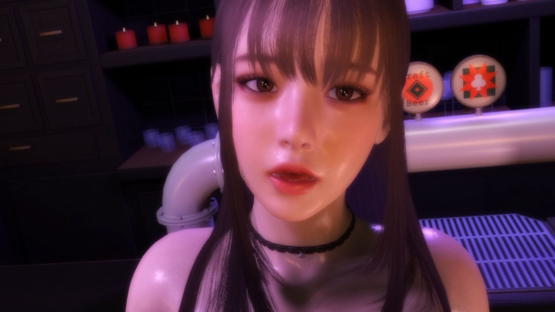 サンプル画像1:完全主観でパパ活女子をバーで●す(BlackBox) [d_551494]