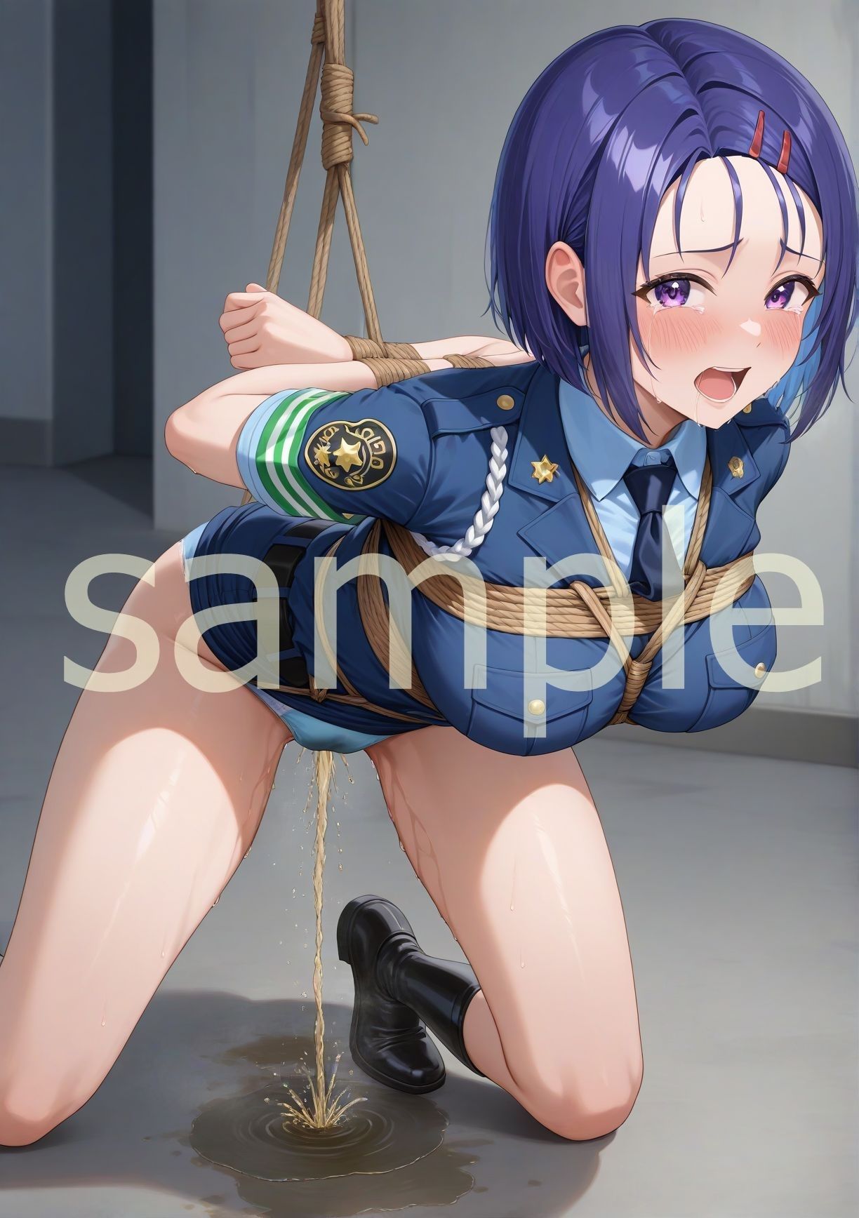 サンプル画像1:エロすぎ注意【拘束・お漏らし作品集】西〇寺春菜編(妄想スタジオ) [d_551496]