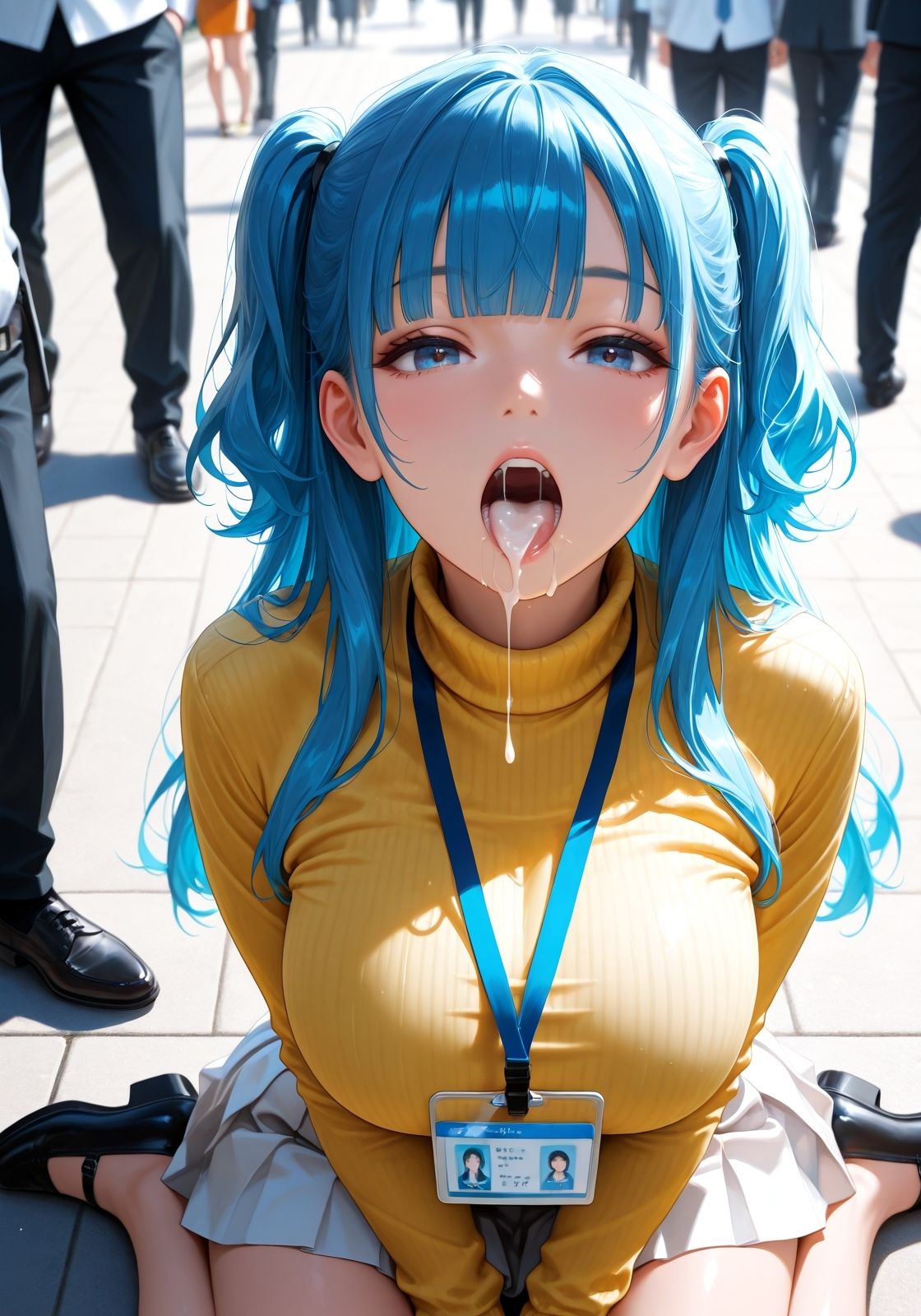 サンプル画像1:飲んじゃダメだよ  〜せっかく出してあげたんだから〜(ニッチッチ) [d_551526]