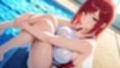 紺髪クール＆赤髪元気娘が水泳部顧問と中出し交尾【4K】【FANZA専売】