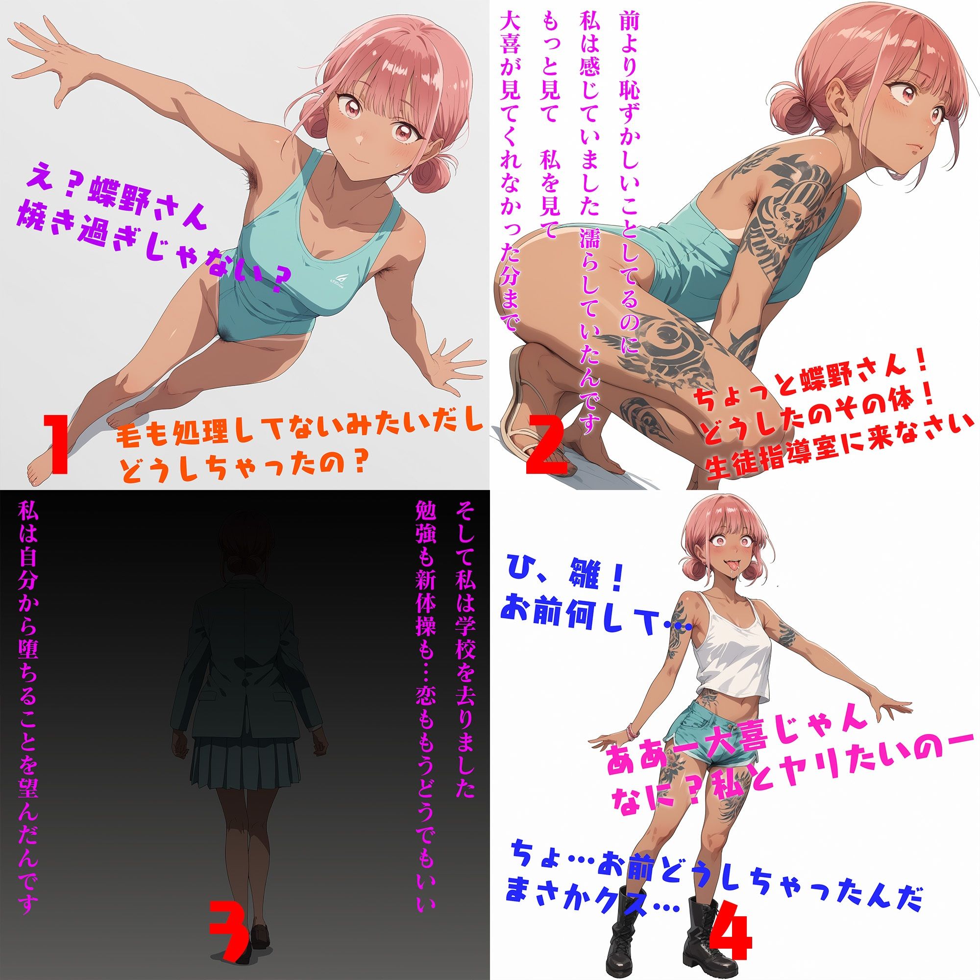 サンプル画像3:（アオ◯ハコ）新体操部エースNTRれ壊される(カエルの尻尾切り) [d_551593]