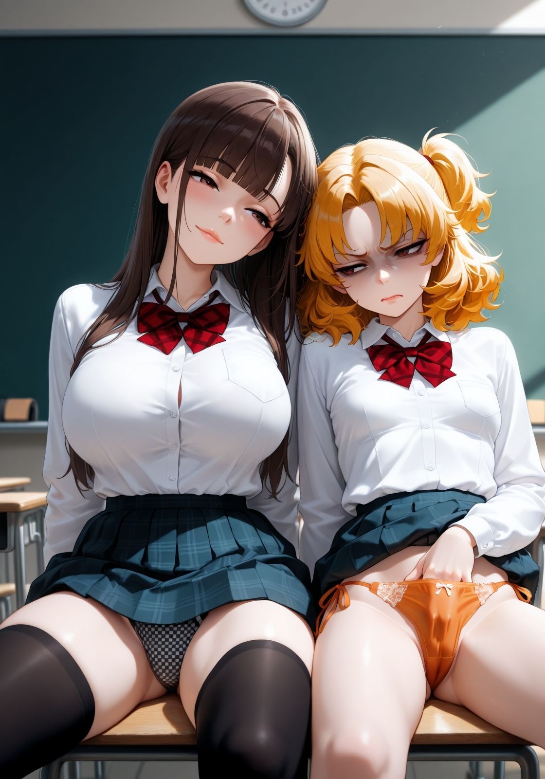 サンプル画像3:あんたの負け  〜ね？私のほうが良いよね？〜(ニッチッチ) [d_551596]