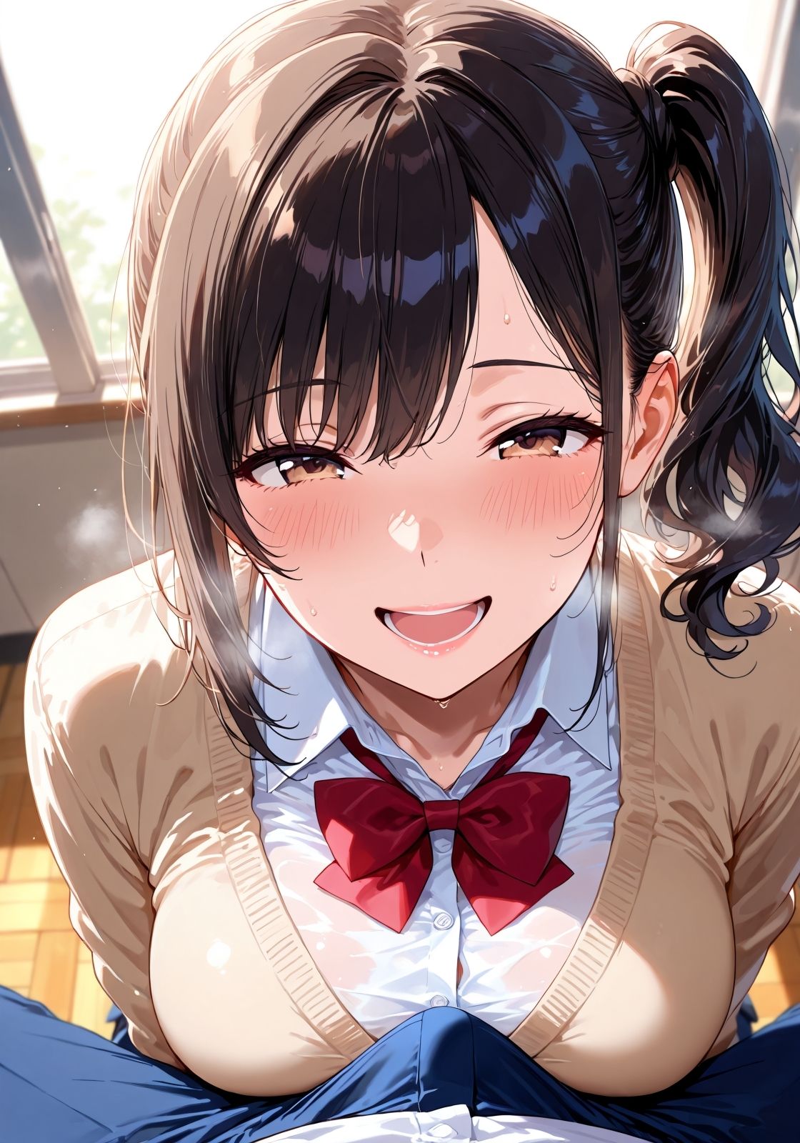 サンプル画像2:トイレなら仕方ないかぁ  〜学校でオナホ使っちゃダメだよ〜(ニッチッチ) [d_551623]