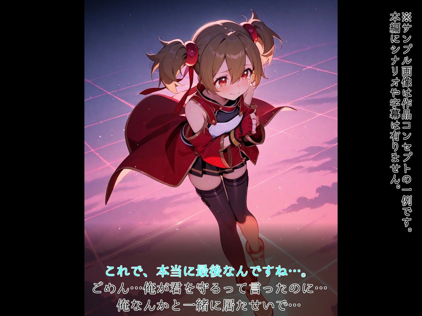 サンプル画像1:アインクラッド崩壊の刹那―シ◯カ(ガーネット) [d_551657]