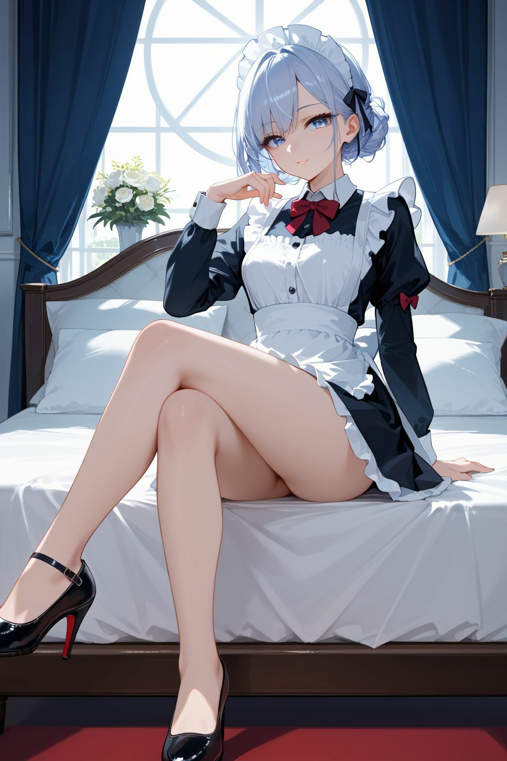サンプル画像1:メイドの誘惑 〜ご主人様だけに捧げる淫らなご奉仕〜(ふんわりしすたーず) [d_551700]