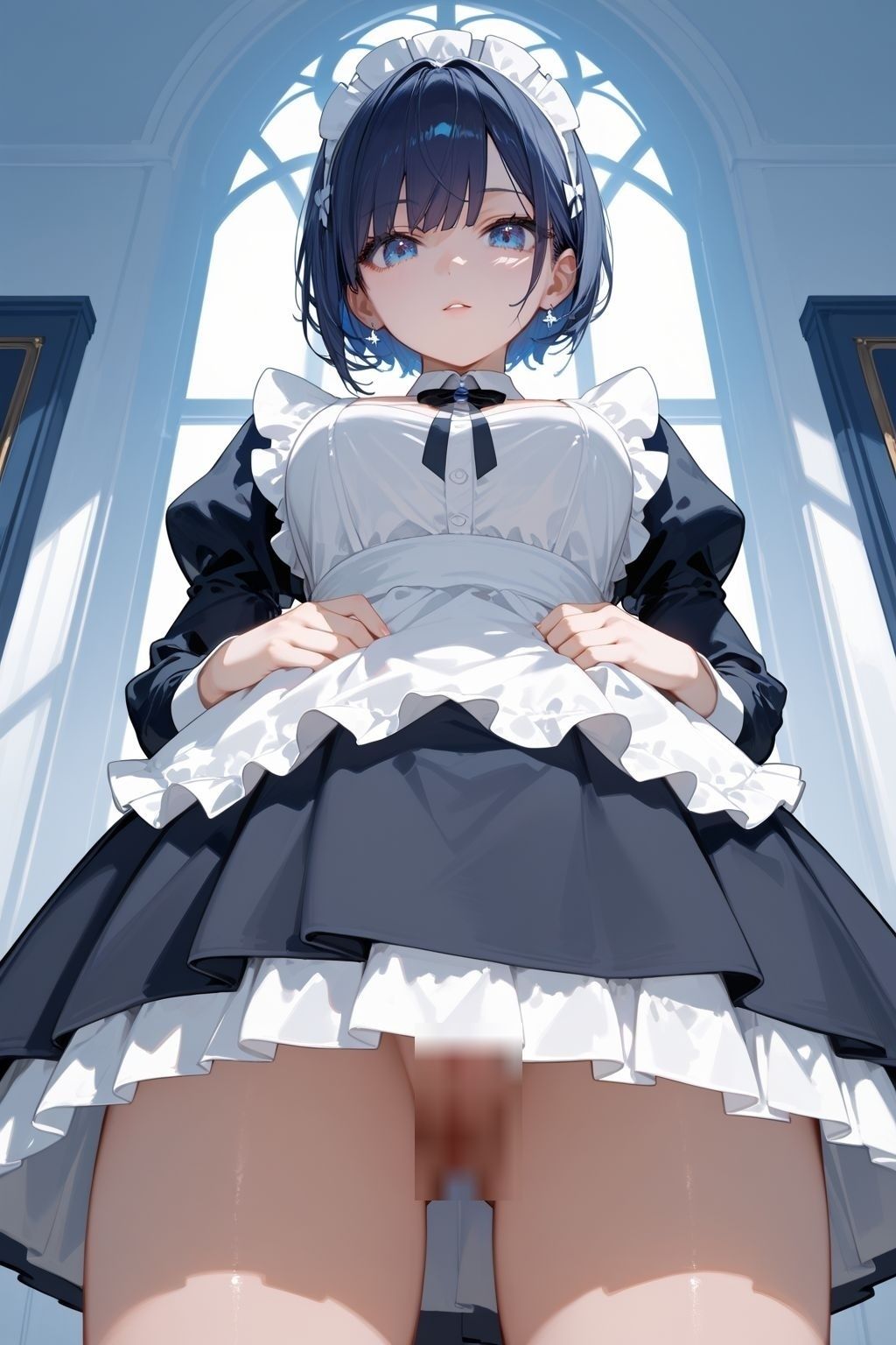 サンプル画像2:メイドの誘惑 〜ご主人様だけに捧げる淫らなご奉仕〜(ふんわりしすたーず) [d_551700]