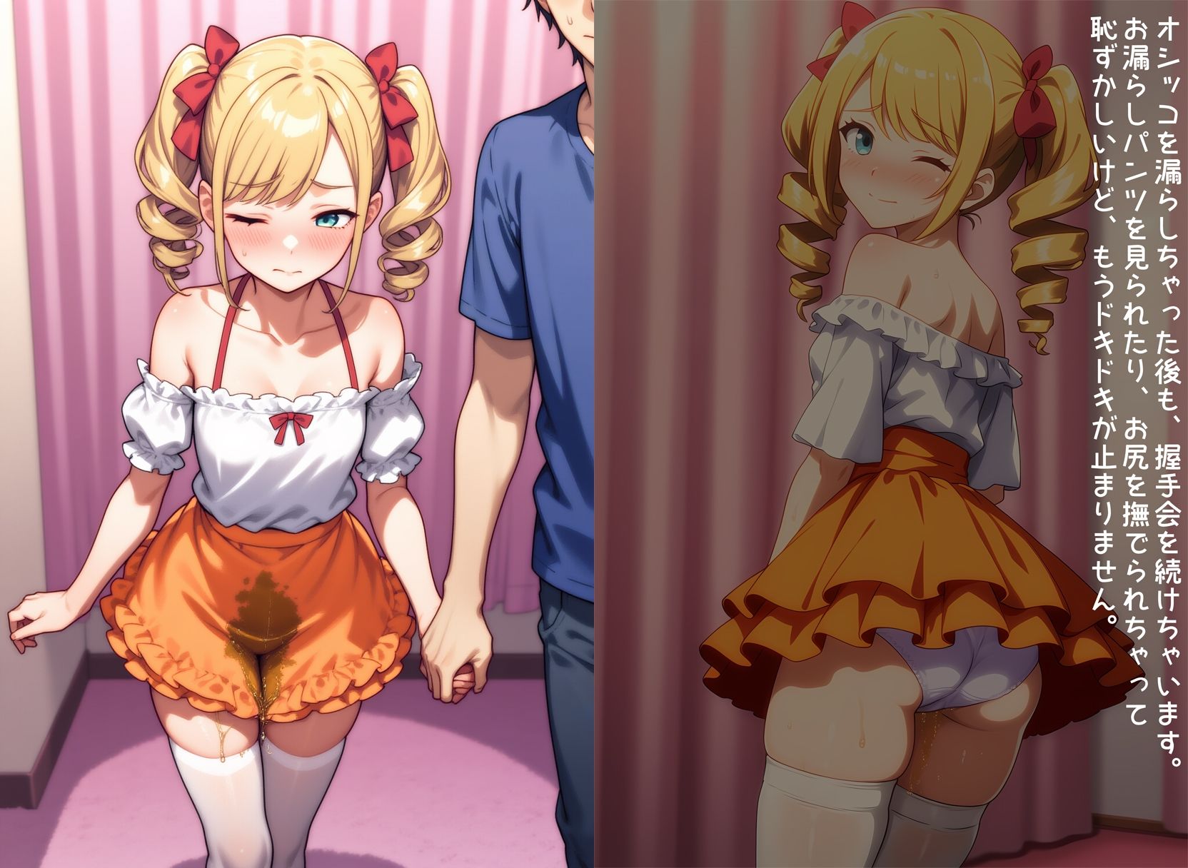 サンプル画像4:ご当地ライブアイドルはお漏らし天使！？(性癖ユガ芽) [d_551713]