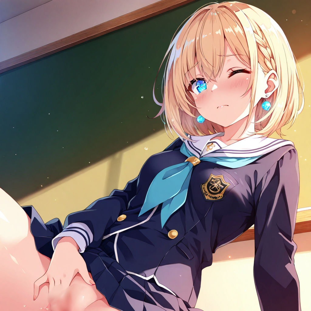 サンプル画像5:誰もいない放課後で…(girl｀s room) [d_551718]