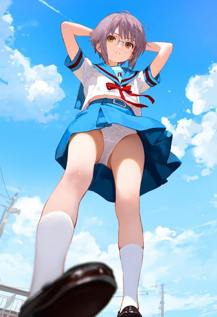 サンプル画像4:長門有希 大量ぱんつ(ちゅりのおぱんつ研究所) [d_551736]