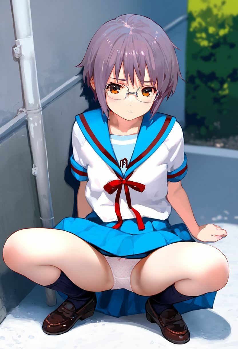 サンプル画像6:長門有希 大量ぱんつ(ちゅりのおぱんつ研究所) [d_551736]