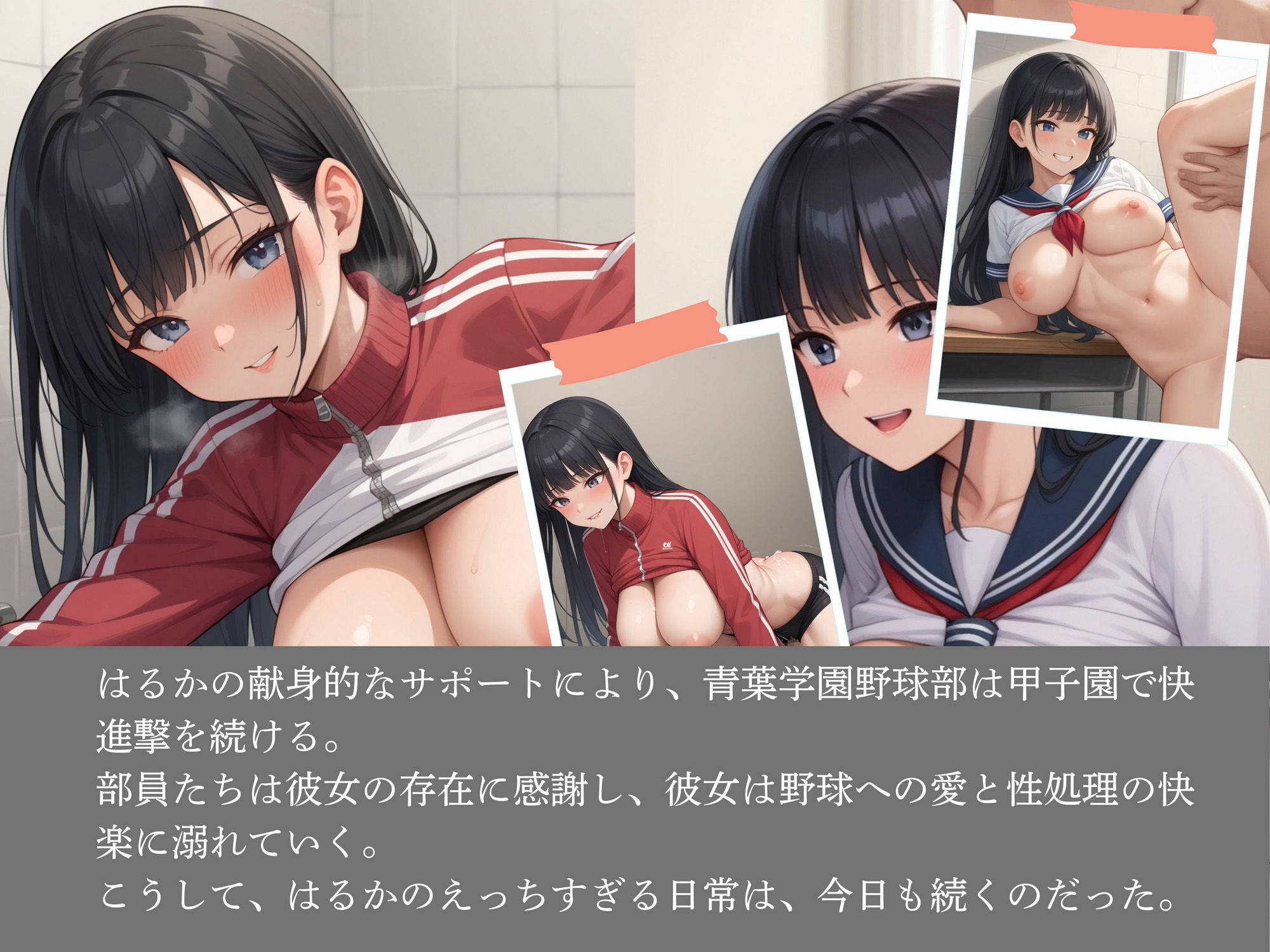 サンプル画像6:巨乳マネージャーは強豪野球部の性処理係(パンプキンちゃん) [d_551748]