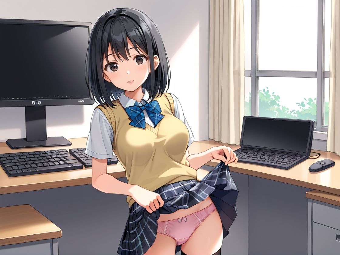 サンプル画像2:いつもパンチラしてくるふくらみかけおっぱいな妹にお仕置きセックスするだけの話(ひなたのひよこ) [d_551814]