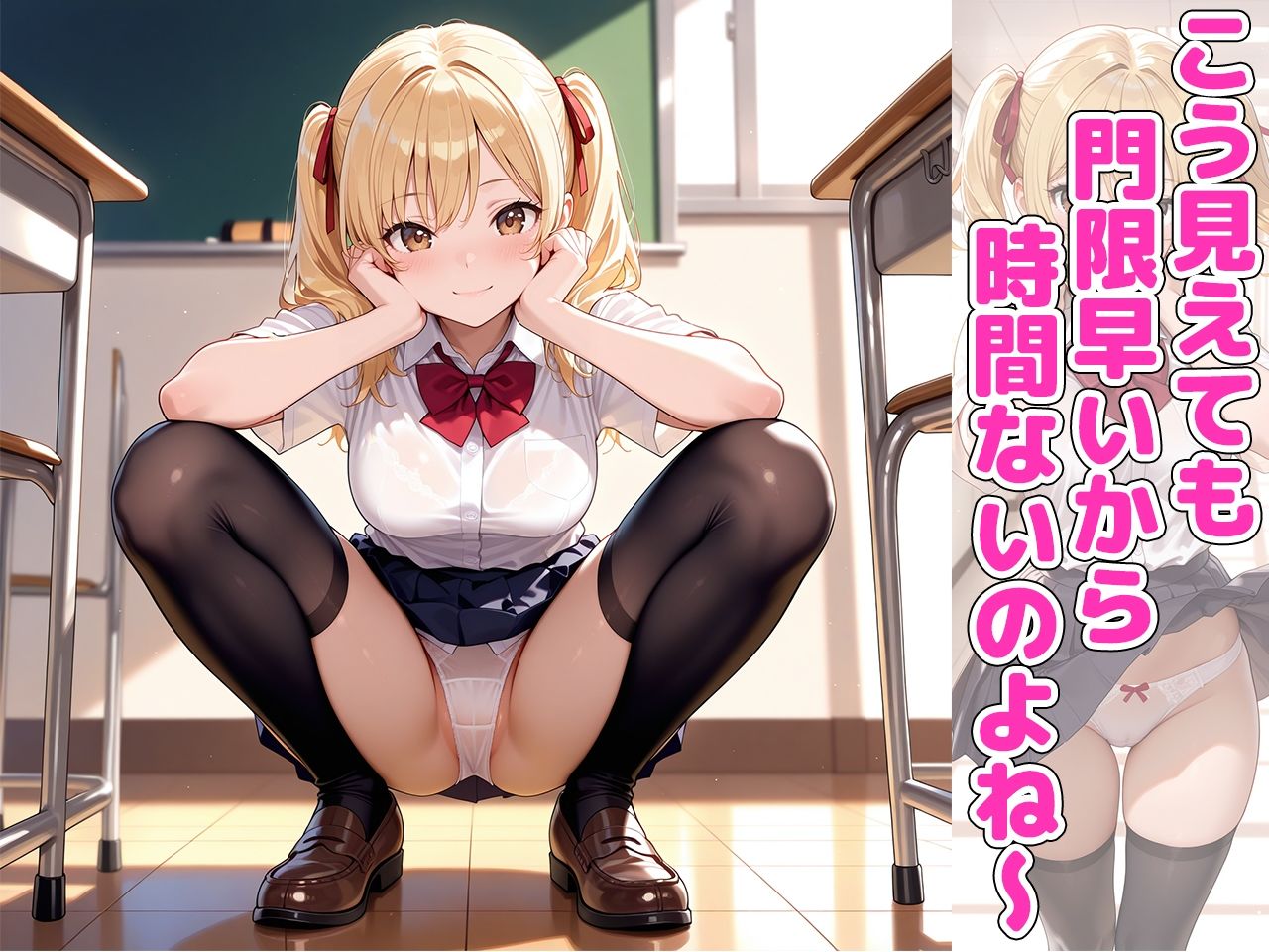サンプル画像1:放課後活動、見たくない？(制服ぷりん) [d_551872]