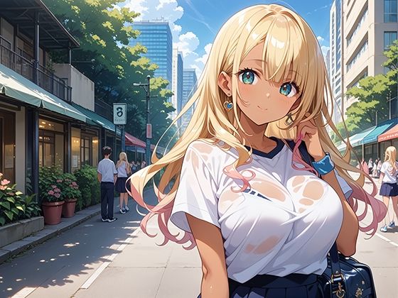 サンプル画像1:性実践学園_ディルド挿入潮吹きチャレンジ！(マジカルきなこ) [d_551873]