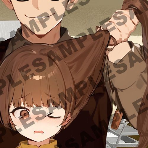 サンプル画像5:【断髪アニメ＋イラスト集＋ライトノベル】新春☆輝くフォーチュン丸刈り(Hair Salon Alocer) [d_551969]