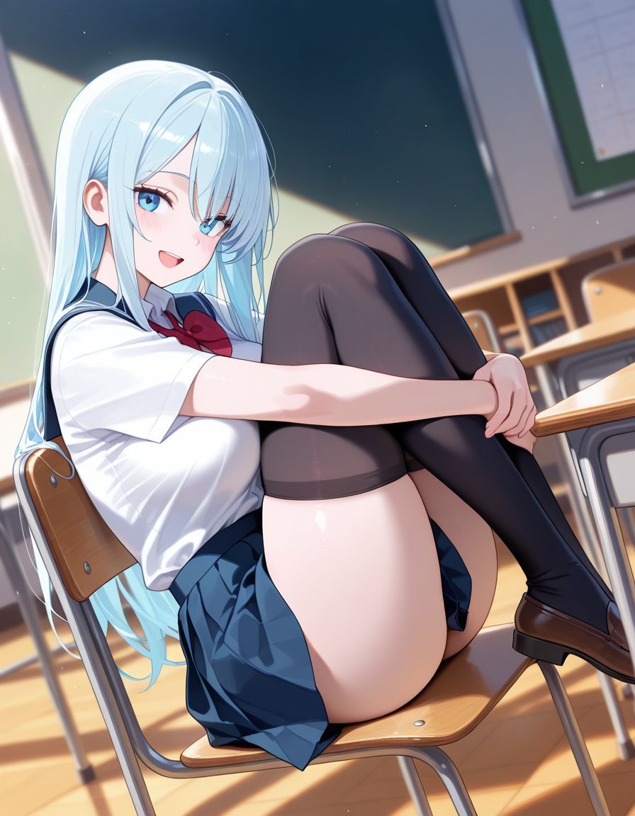 サンプル画像2:ひざ抱き少女(水樹トワ) [d_551997]
