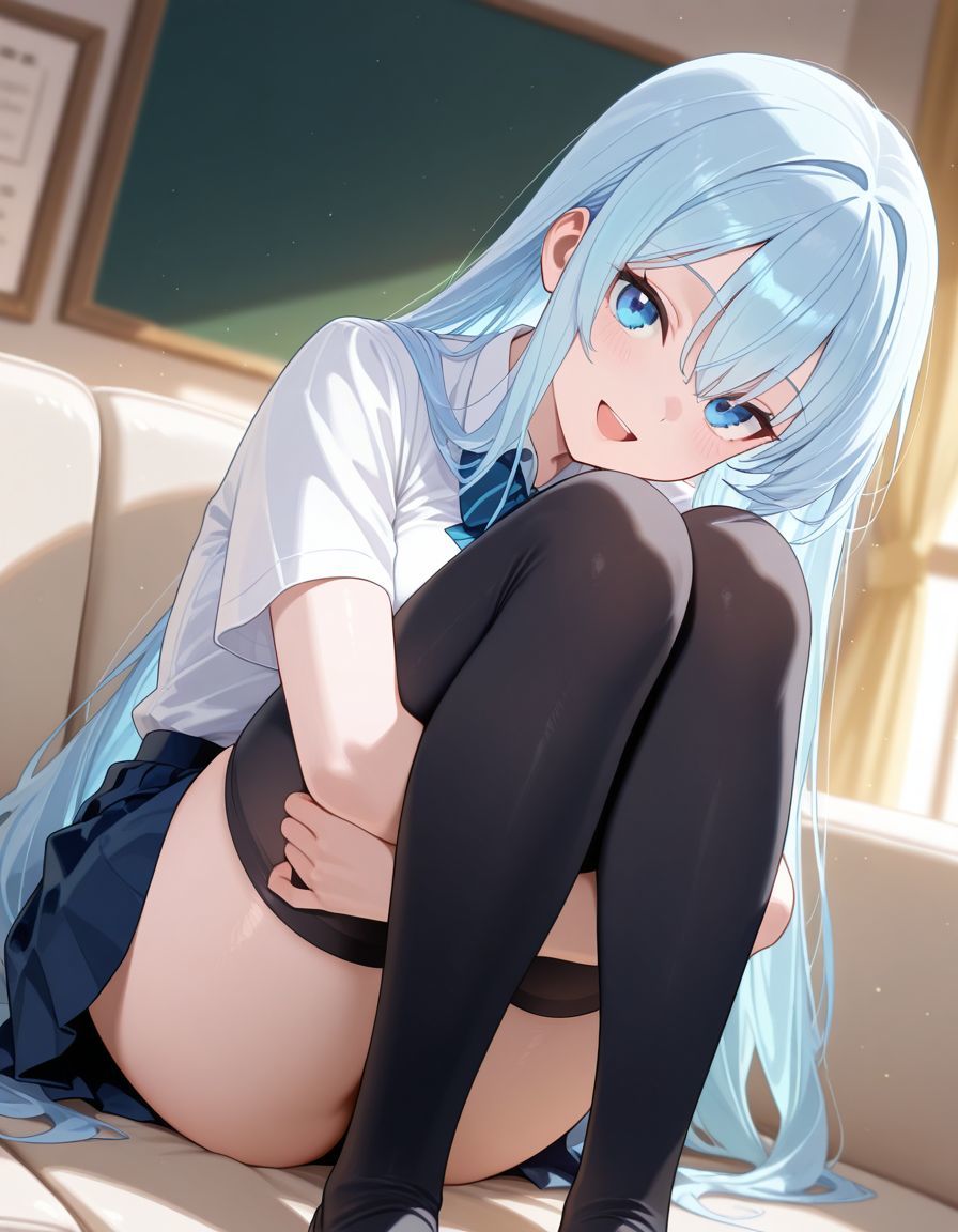 サンプル画像3:ひざ抱き少女(水樹トワ) [d_551997]