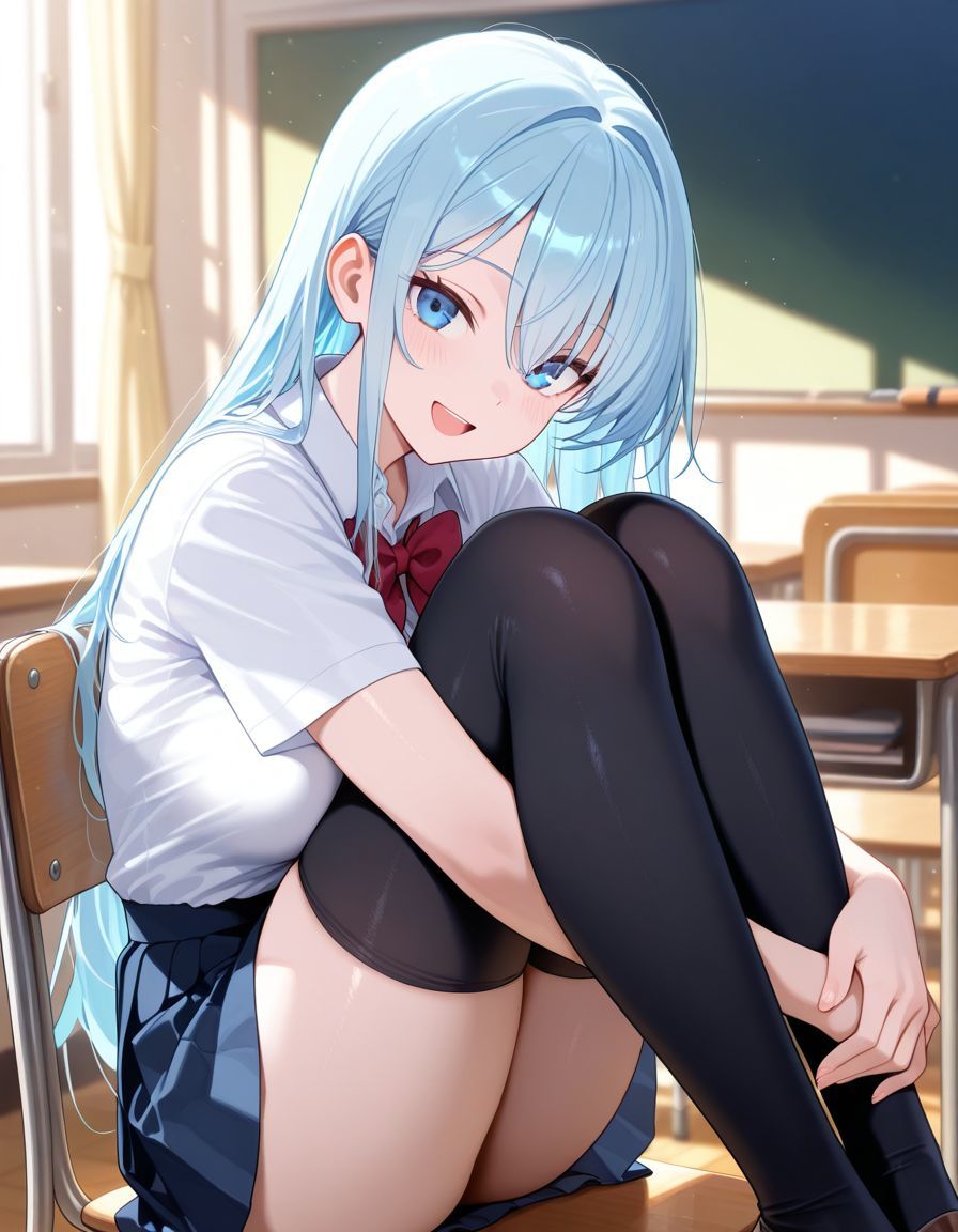 サンプル画像6:ひざ抱き少女(水樹トワ) [d_551997]