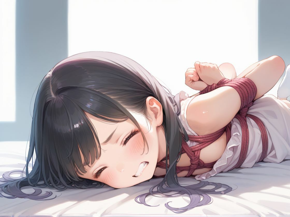 サンプル画像6:保健室で夜の拘束指導  家出女子校生(あんこ) [d_552024]