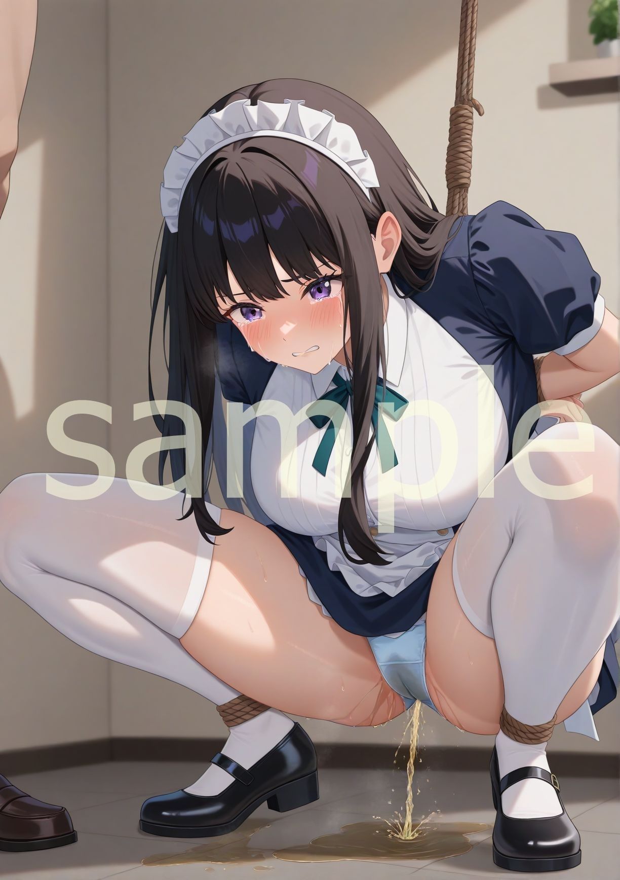 サンプル画像1:エロすぎ注意【拘束・お漏らし作品集】井〇 たきな編(妄想スタジオ) [d_552027]