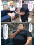 ムチムチ女子校生が終電車両でロープで縛られ調教される話【セリフ付き】