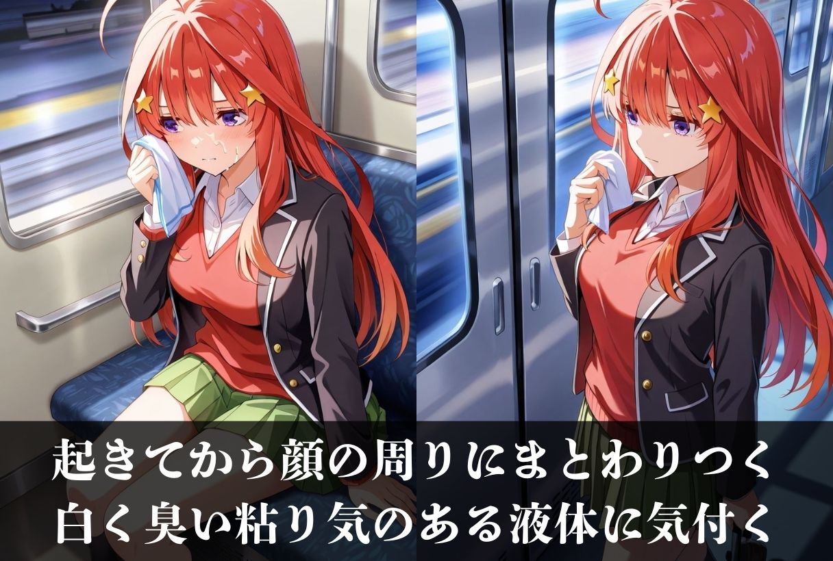 サンプル画像3:調教ストーリーCG集 中〇五月〜五等分の花〇〜(鴨の家) [d_552071]