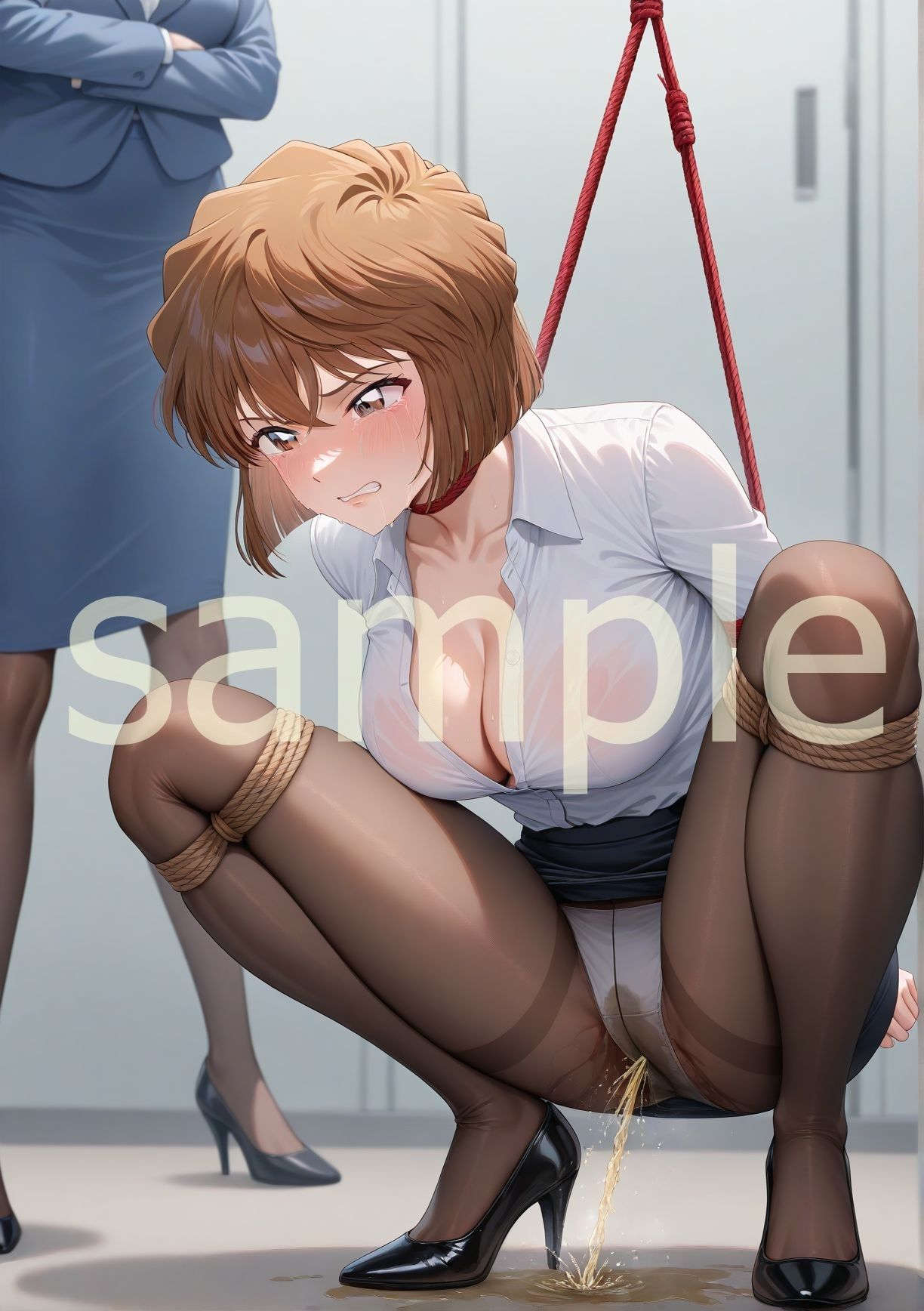 エロすぎ注意【拘束・お漏らし作品集】灰〇哀編 画像2