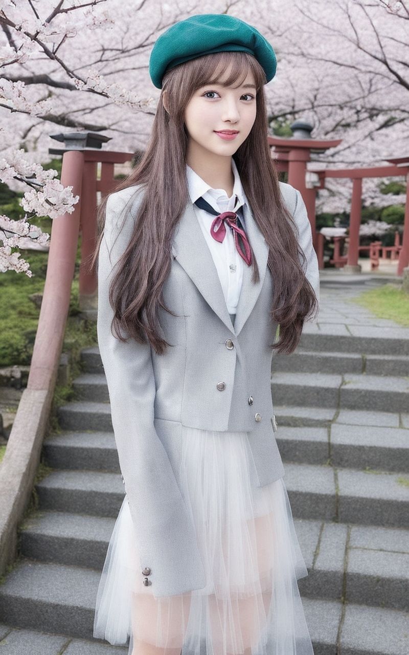 サンプル画像1:AI美女写真集┃スカートがスケスケな乙女(AI美女写真集┃清楚な大人) [d_552147]