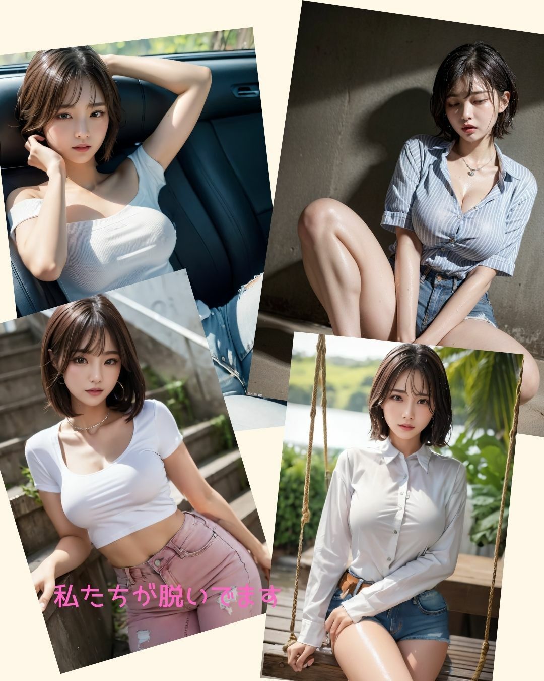 サンプル画像4:美女のもっと下が見たいんです！Vol.10｜濡れて感じる美女編(beauty_secrets024) [d_552205]