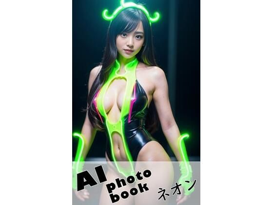 AI photobook ネオン【AI_GravureArt】