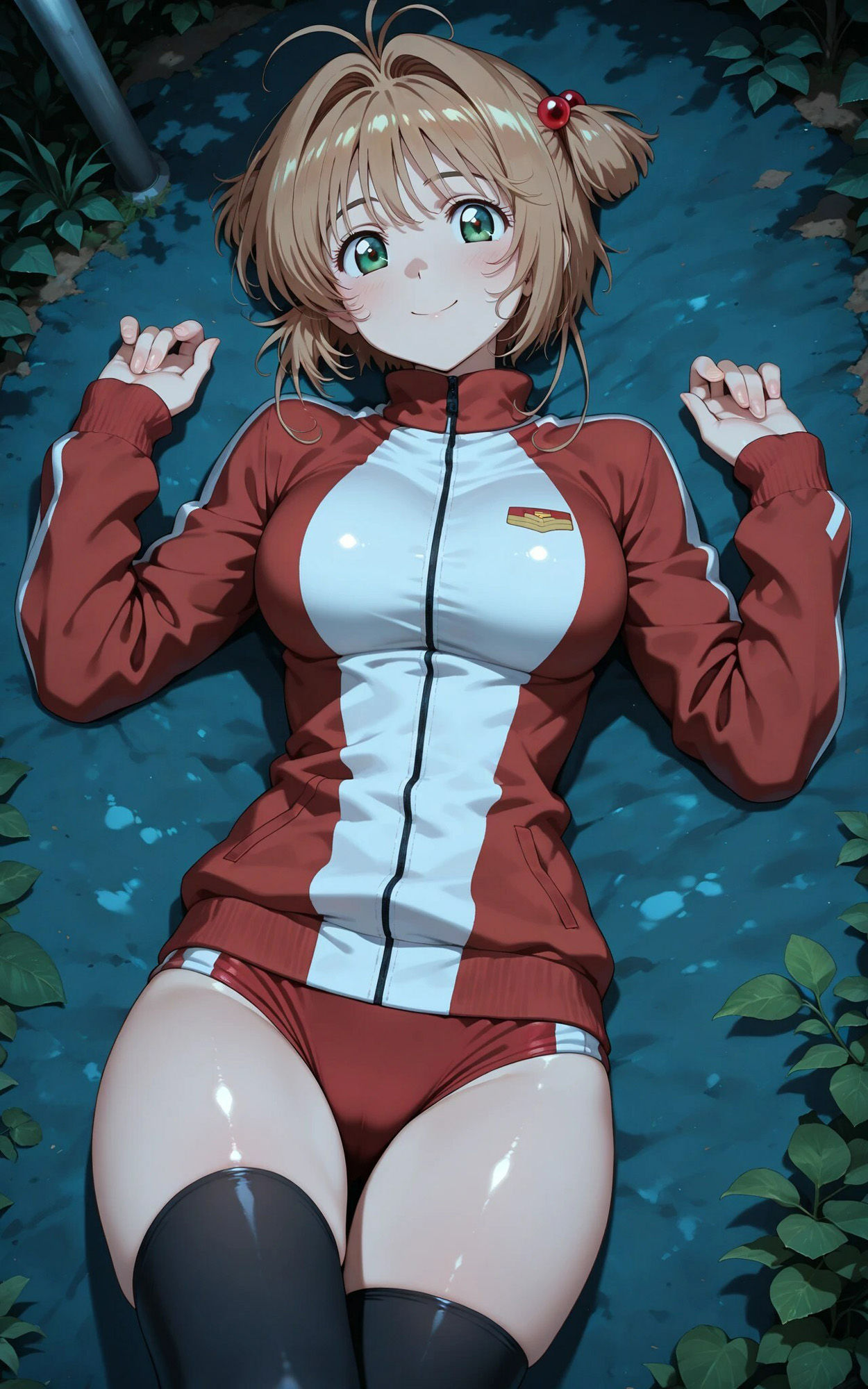 サンプル画像2:【発情ヒロイン】カードキ〇プターさくら 木〇本桜 屋外ブルマ編(画像生成マン) [d_552224]