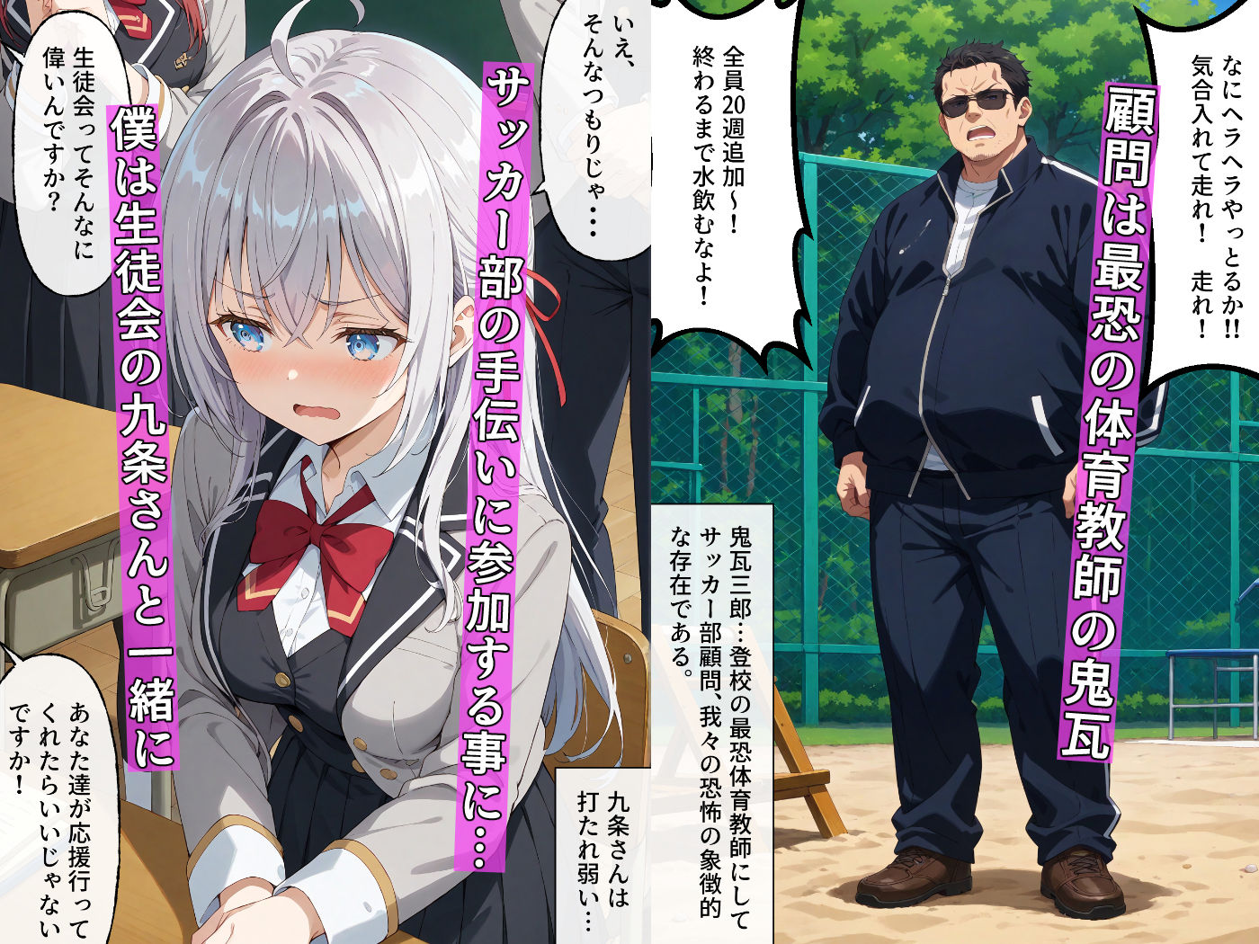 サンプル画像1:アー〇ャさん＆椎名〇昼ストーリー作品総集編(羞恥露出研究所) [d_552233]