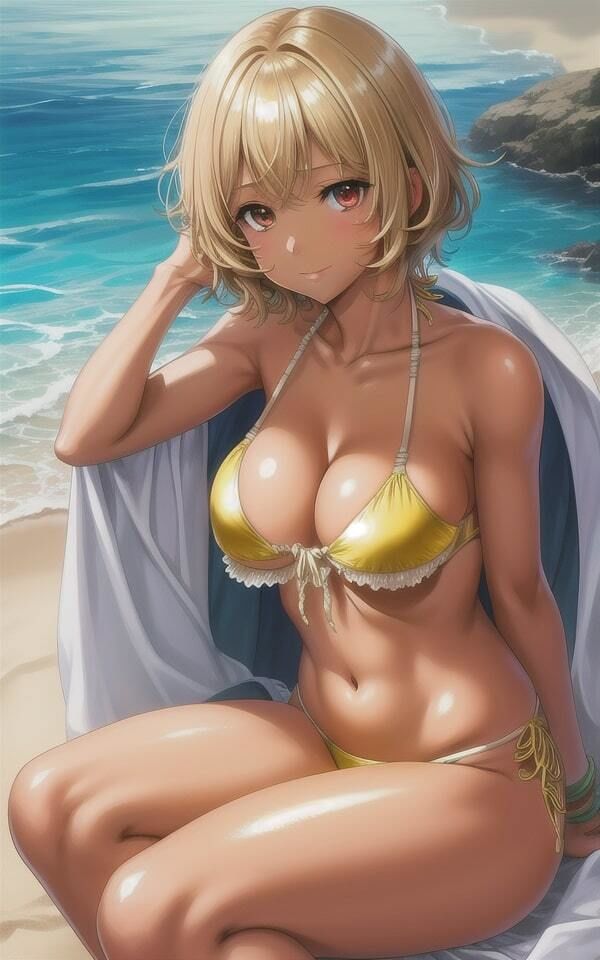 ギャルのビキニ特集！沖縄の海でみつけたえちえち大特集！ 画像1