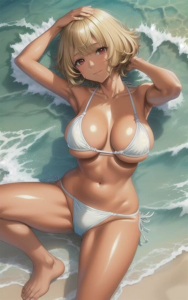 サンプル画像2:ギャルのビキニ特集！沖縄の海でみつけたえちえち大特集！(ぐちゃぐちゃ企画) [d_552267]