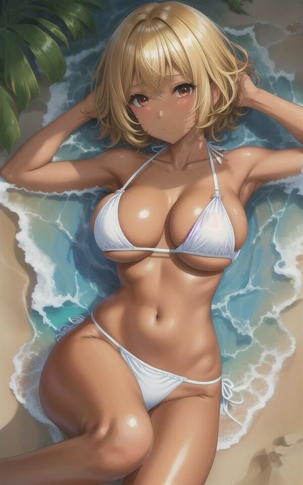 ギャルのビキニ特集！沖縄の海でみつけたえちえち大特集！ 画像4